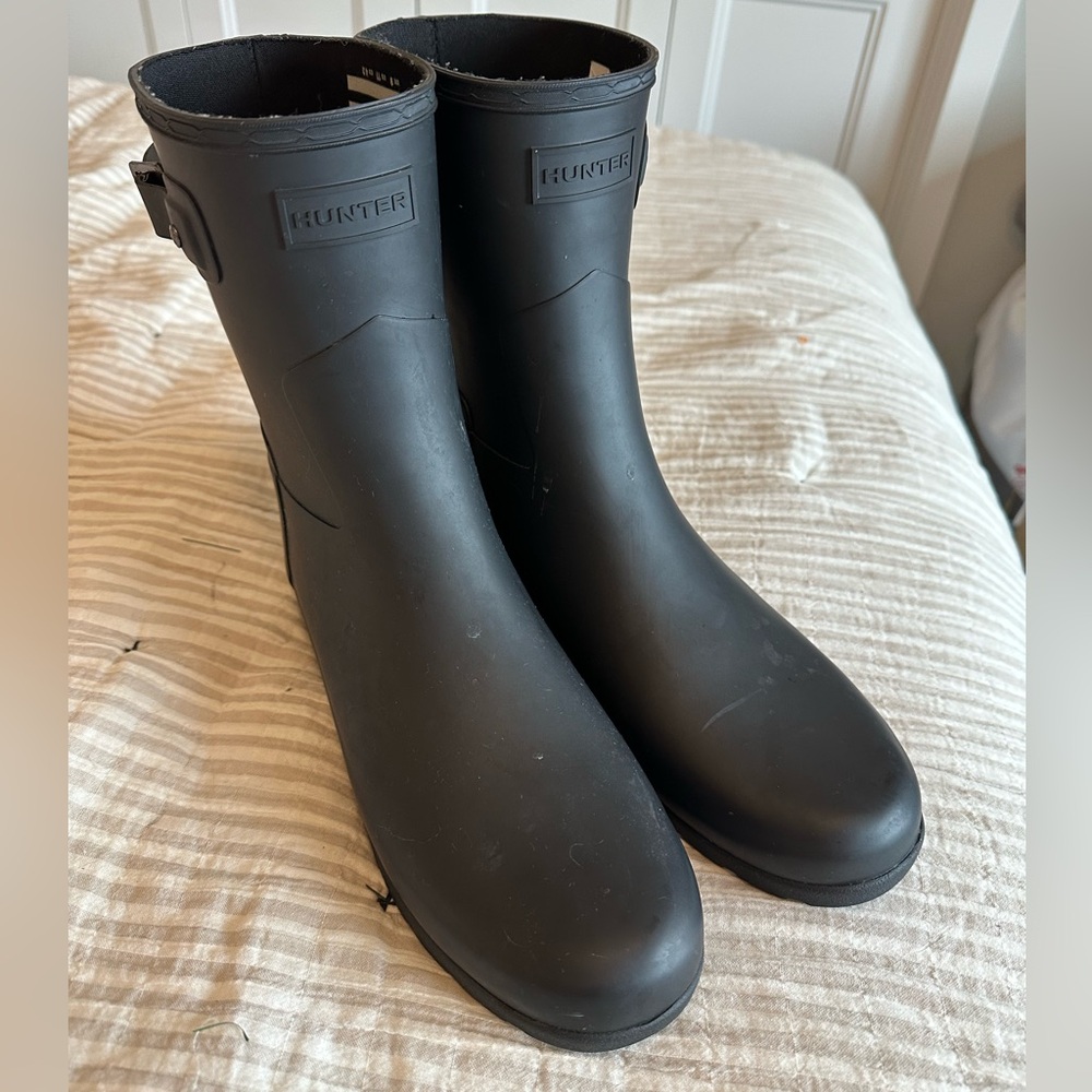 Hunter Original Refined Short Rain Boots – Women’s Size 11